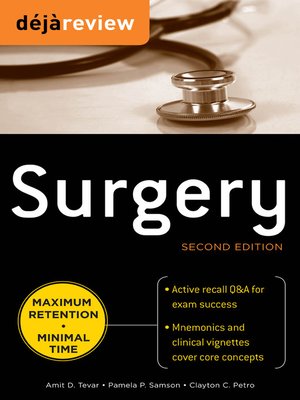 cover image of Surgery
